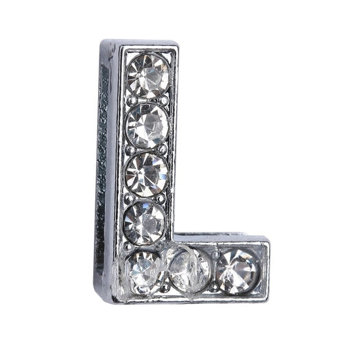 10MM Charm Bling Rhinestones Buckle DIY Slide