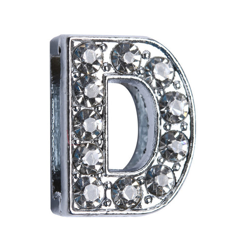 10MM Charm Bling Rhinestones Buckle DIY Slide