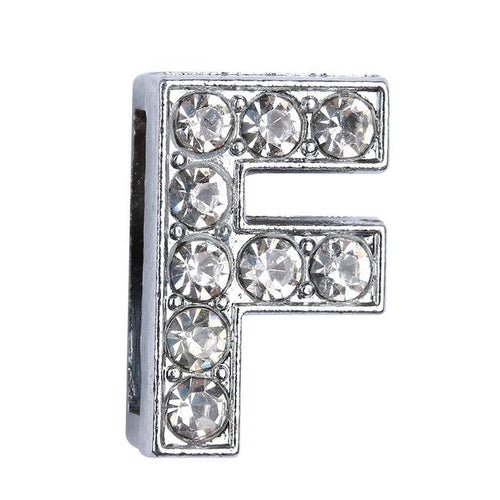 10MM Charm Bling Rhinestones Buckle DIY Slide