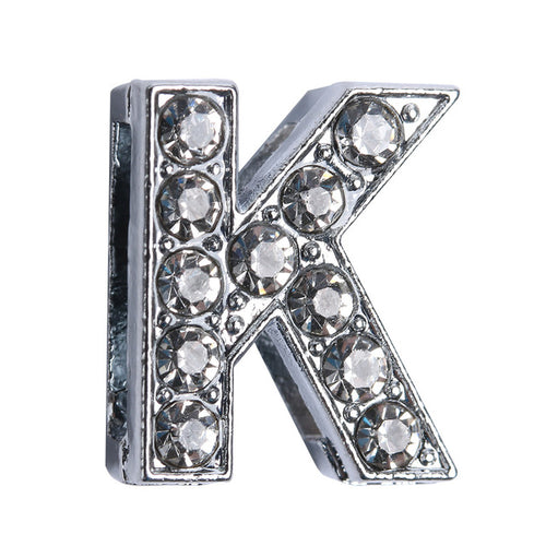 10MM Charm Bling Rhinestones Buckle DIY Slide