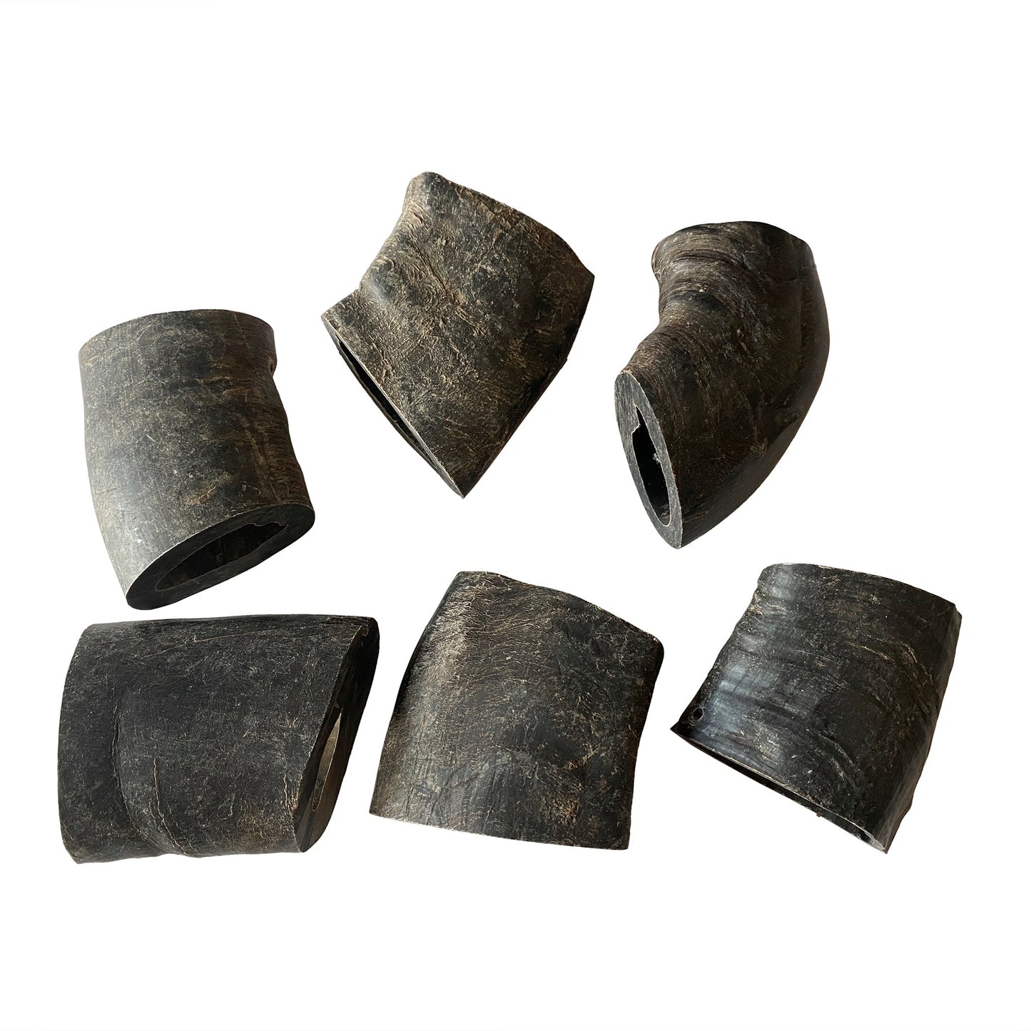 Water Buffalo Horn Section/Tuffie Dog Chews-2 Count-10 oz (WSP)