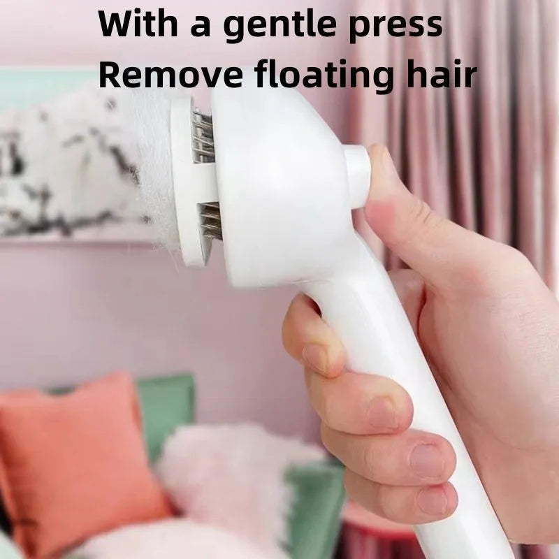 Pet Spray Hair Comb Pet Hair Remover Cleaning Brush Cats Grooming Dog