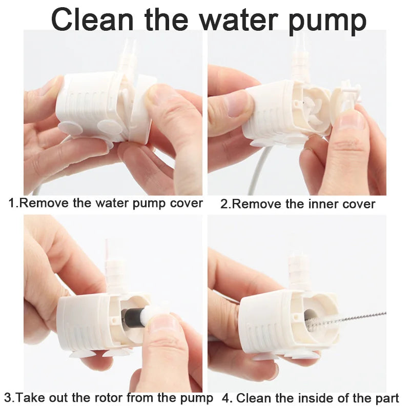 USB Water Pump For Multiple Styles Pet Cat Water Fountain Auto Cat Dog