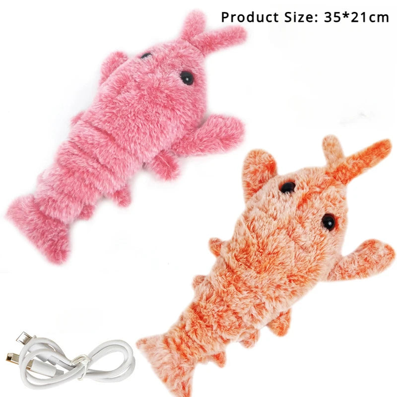 New Cat Toys Electric Lobster USB Rechargeable Simulation Jumping