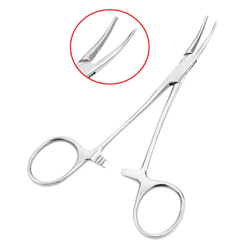 Hand Tool 12.5 16 18cm Hemostatic Forceps Pet Hair Clamp Fishing