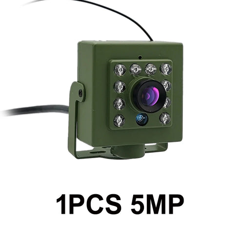 Green Wifi Bird Box Camera Audio 1920P 1080P IR CUT Night Vision RTSP