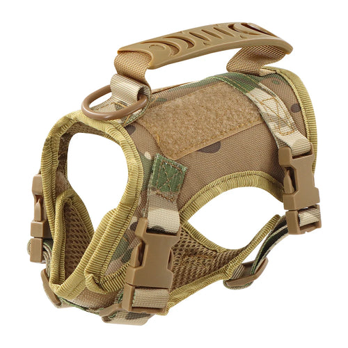 Tactical Cat Harness For Walking Escape Proof Adjustable Pet Vest