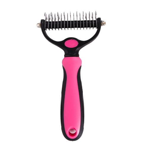 A Pet Double-sided Knot Comb Dog Comb Dog Comb Cat Beauty Hair Removal