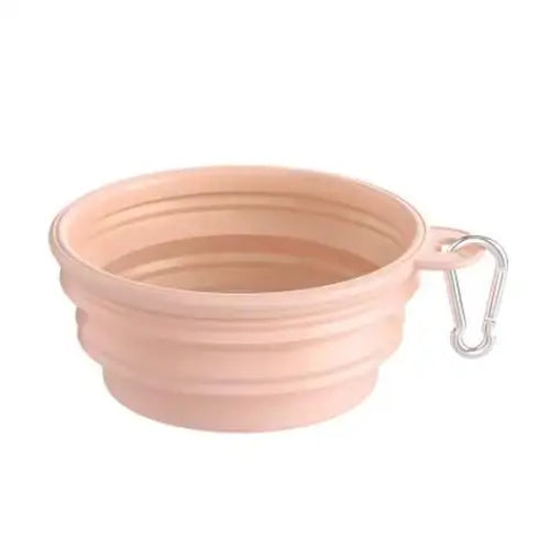 Macaron folding bowl, dog out, portable folding bowl, pet bowl, food