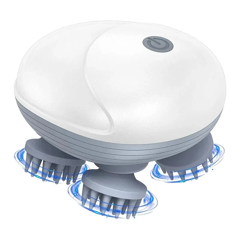 2-in-1 Deep Cleansing Vibrating Brush, Rechargeable Scalp Cleaner Pet