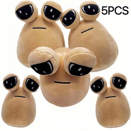 1-6pcs 22Cm Anime Game The Maw My Pet Alien Pou Kawaii Cartoon Plush