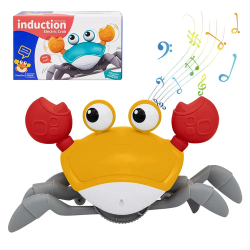 Dancing Crab Run Away Toy for Babies Crawling Interactive Escape Crabs