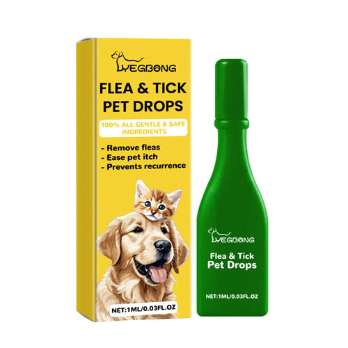 Cat Anti Flea Drops Flea Lice Remove Relieve Skin Itching External