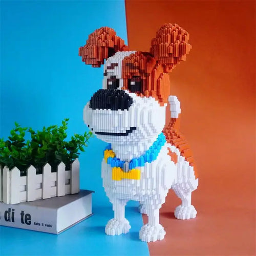 5000 Pcs Pet Dog Building Blocks Holiday and Birthday Gifts Party