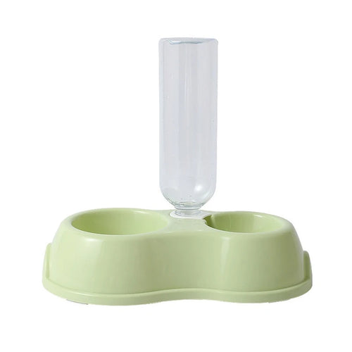 Pet Cat Bowl Automatic Feeder Water Dispenser Dog Cat Food Bowl with