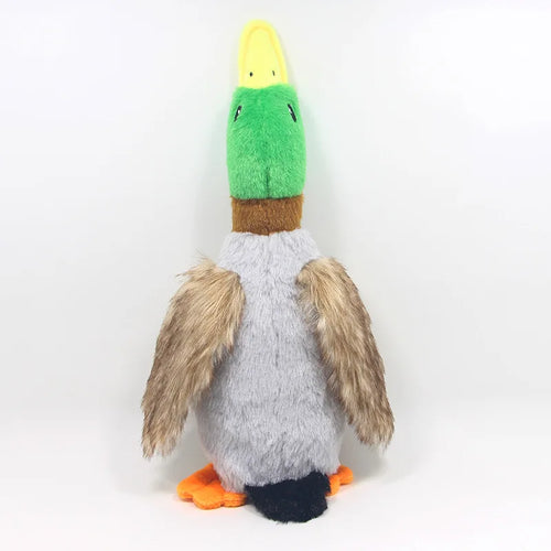 Cute Plush Duck Sound Toy Stuffed Squeaky Animal Squeak Dog Toy