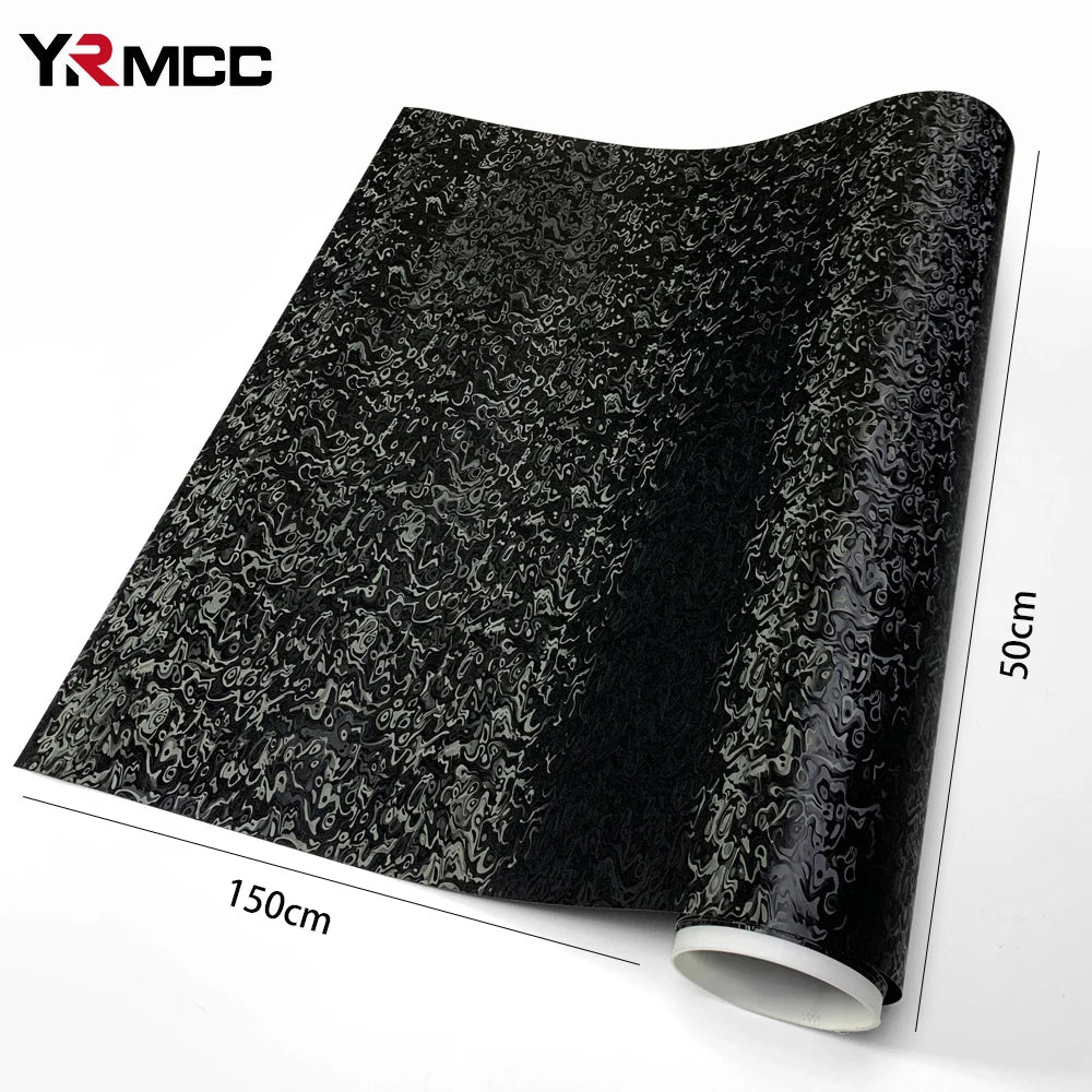 Premium PET Car Carbon Vinyl Film DIY Waterproof Car Stickers Modified