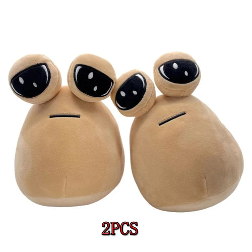 1-6Pcs 22Cm Anime Game The Maw My Pet Alien Pou Kawaii Cartoon Plush