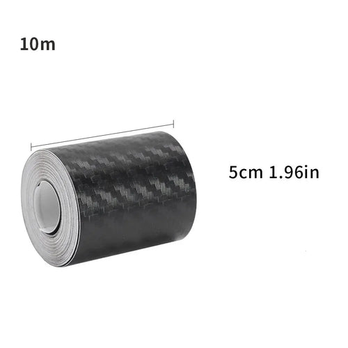 Nano Carbon Fiber Car Body Film DIY Paste Protector Strip Car Door