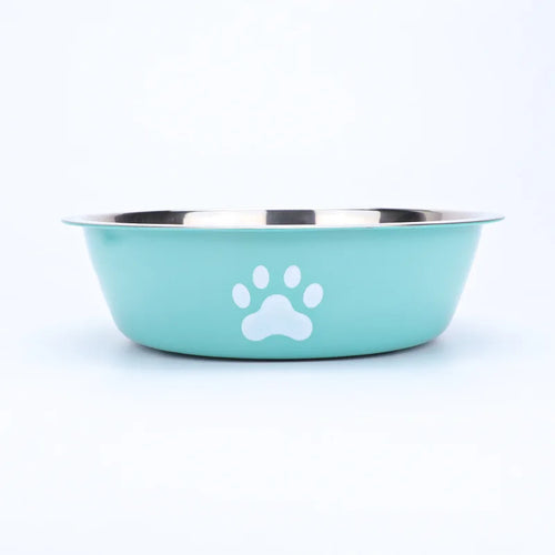 Dog Bowls Stainless Steel Dogs Feeding Bowls With Non-Slip Silicone