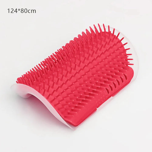 Cat Massage Tool Pet Hair Removal Massage Comb Wall Corner Self
