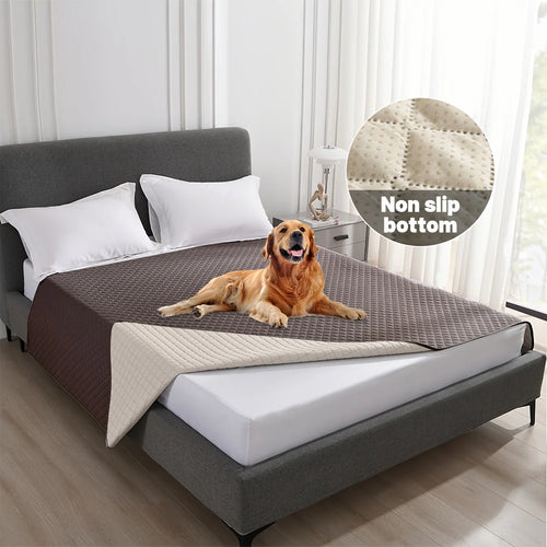 Anti Leaking & Non-Slip Dog Bed Cover,Pet Blanket Sofa Pet Bed