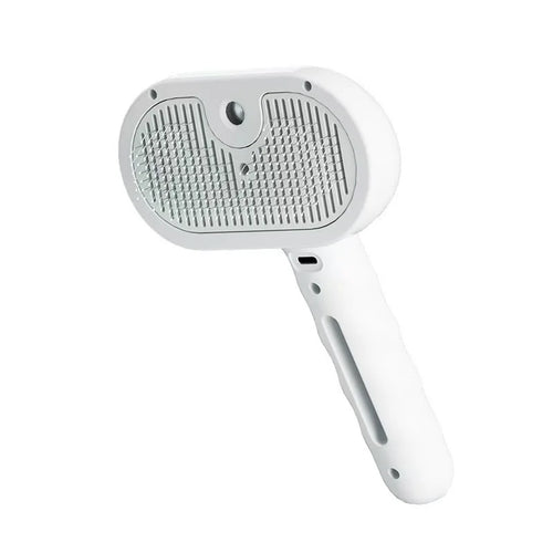 Steamy Dog Brush Electric Spray Cat Hair Brush 3 in1 Dog Steamer Brush