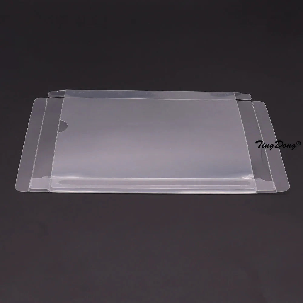 TingDong 10pcs Clear transparent box cover For PS5 For PS4 For PS3