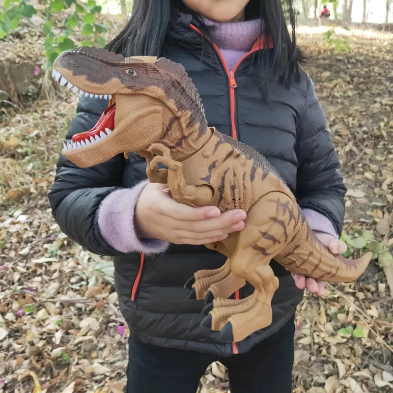 Electric Toy Large Size Walking Spray Lay Eggs Dinosaur Robot for