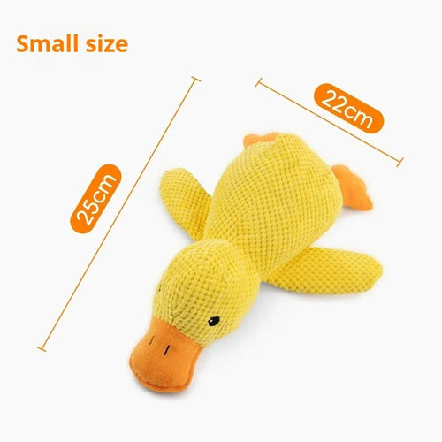 Pet Plush Toy Dog Calming Duck Companion Sleeping Duck Toys Chew Toy