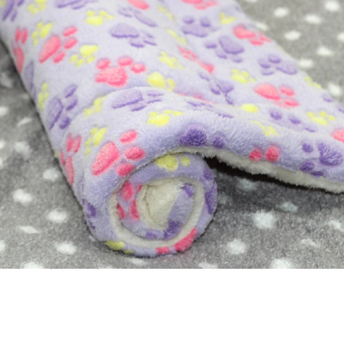 Thicken Flannel Mat Pet Cat Beds Mats Dog Bed Sleeping Mat Soft Warm