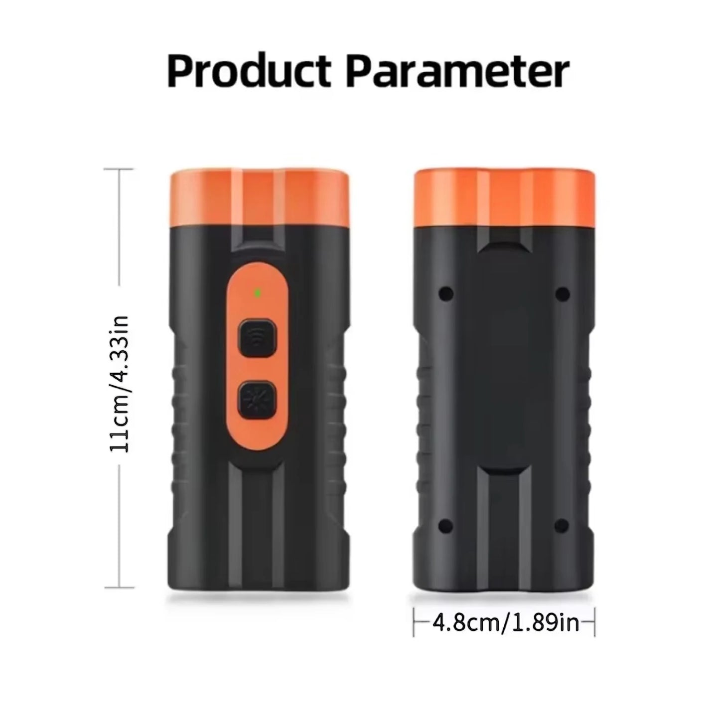 Dog Repeller Portable Ultrasonic Deterrent Handheld Anti-barking 3in1