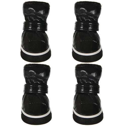 Waterproof Dog Shoes For Small Medium Dogs Cats Winter Warm Puppy Snow