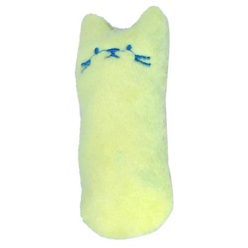 Teeth Grinding Catnip Toys Funny Interactive Plush Cat Toy Pet Kitten