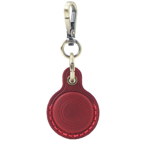 Leather Protective Case for Pet GPS Tracker Keychain – Anti-Loss