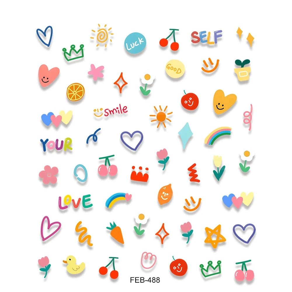 2023 Jelly Design Tulip Flowers Love Heart Color Lines 5d Embossed