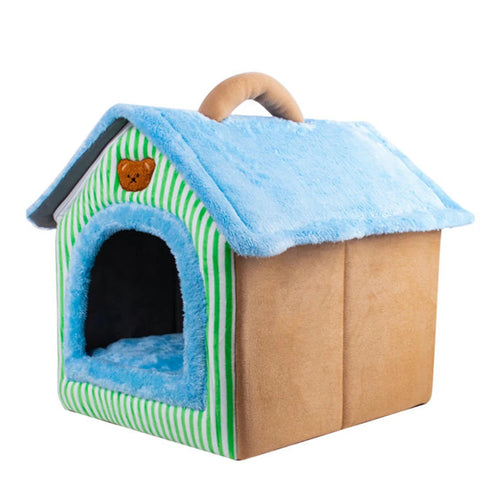 Folding Houses Removable Washable Cat House Puppy Cave Sofa Four