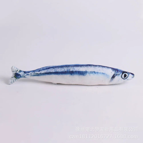 New simulation Fish Cat Toys Soft Plush Catnip Toy Interactive Cat