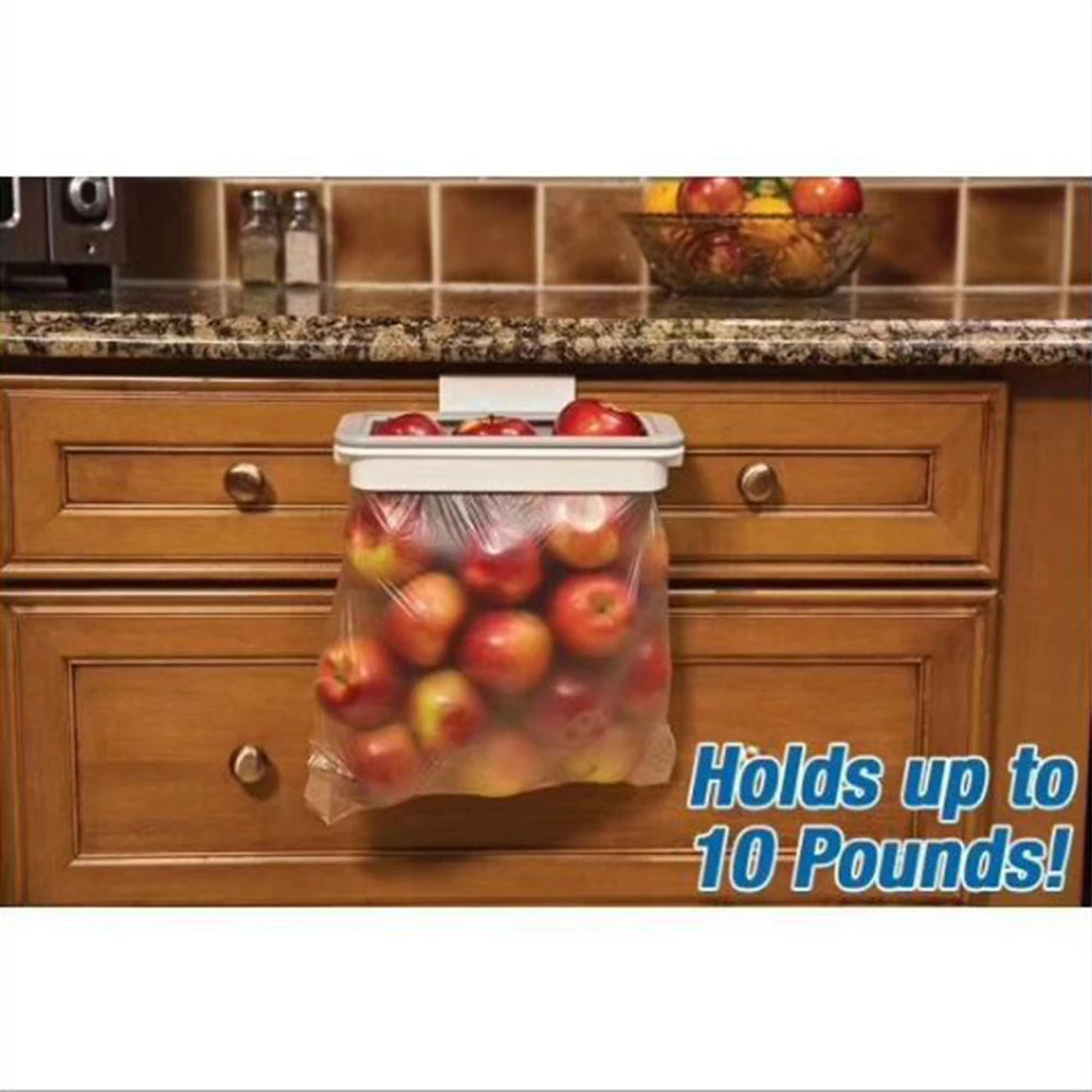 Trash Garbage Hanging Bag Hanger Durable Rubbish Holder Kitchen