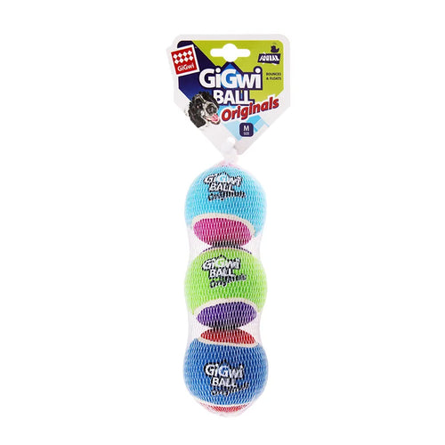 Pet Dog Squeaky Tennis Ball Interactive Dog Toys High Bounce Sound