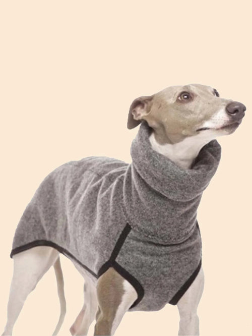 Greyhound Clothes, Dog Winter Coat Pajamas Onesies Turtleneck Stretch