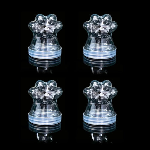 Transparent Pet Fur Keepsake Bottle Pet Cat Hair Storage Jar Kawaii
