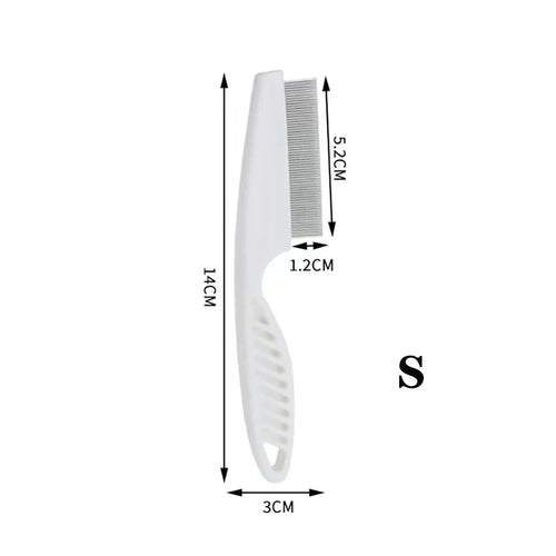 1Pcs Pet Flea Comb Cat/Dog Beauty Comb Stainless Steel Portable Pet