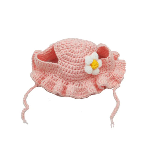 Autumn Winter Cat Hat Elastic Cute Refined Pet Hat Puppy Kittens