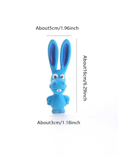Dog toy Naughty rabbit dog latex chew toy