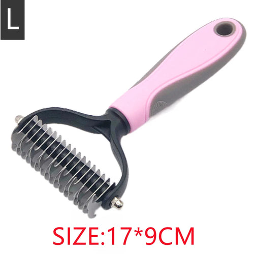 New Professional Pet Cat Hair Removal Comb Brush Dog Grooming Shedding