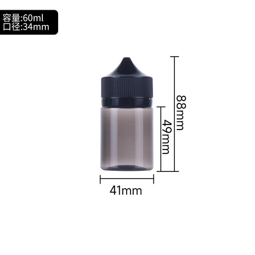 5Pcs10-120ml PET Empty Bottle Plastic Oil Filling Bottle Portable