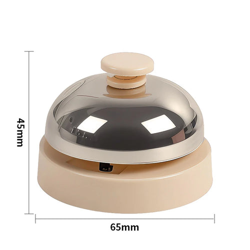 Table Order Bell Multi Color Handbell for Restaurant Kitchen Bar