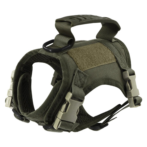 Tactical Cat Harness For Walking Escape Proof Adjustable Pet Vest
