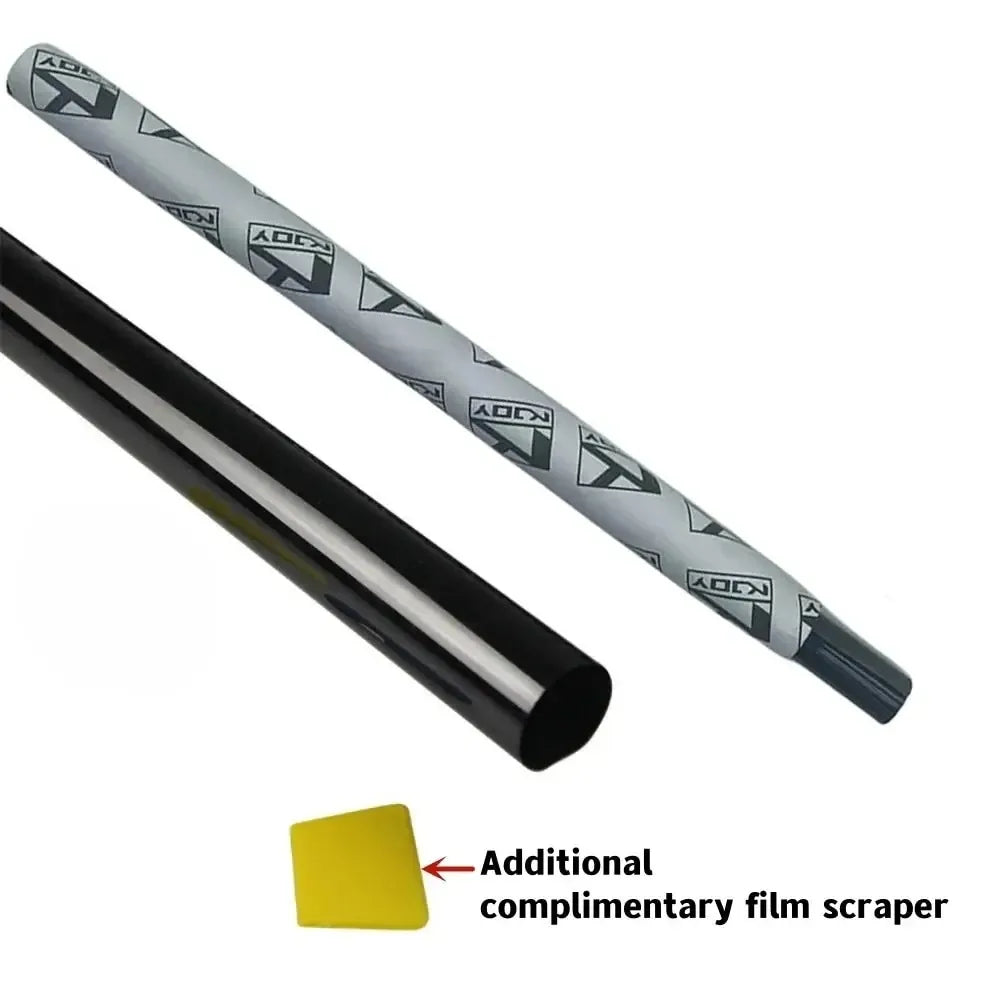 KKJOY 3M x 50cm VLT Black Car & Home Window Tint Film - UV & Solar